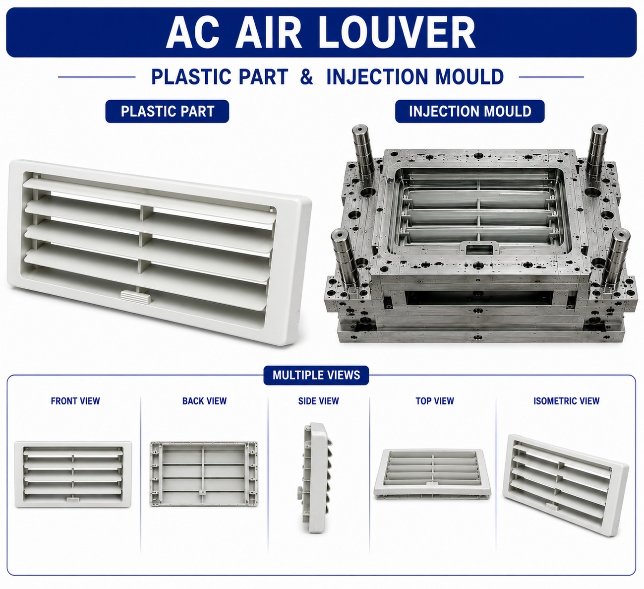 AC Plastic Air Louver